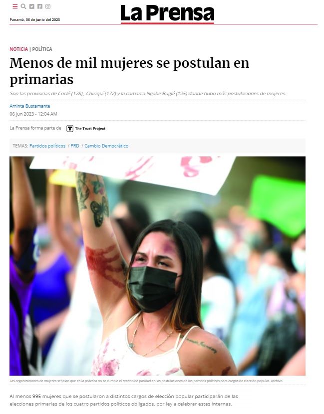 Artículo La Prensa – 6junio2023